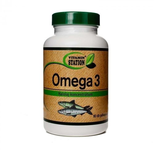 Vitamin Station omega-3 zselétabletta 90 db