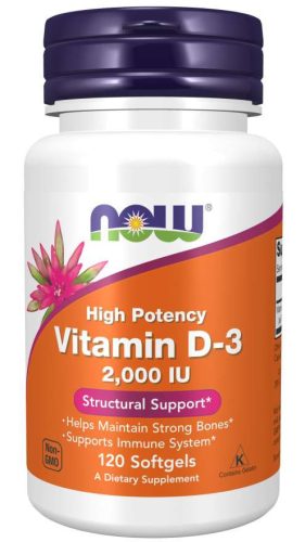 Now d3 vitamin kapszula 2000 iu 120 db