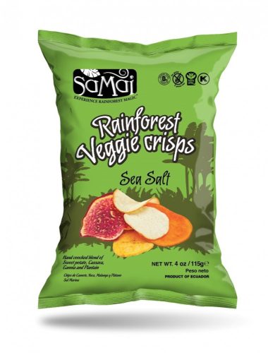 Samai rainforest chips tengeri sós 57 g
