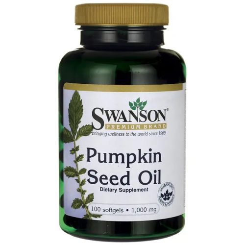 Swanson Pumpkin Seeds Oil  (Tökmagolaj) 1000mg 100 kapszula