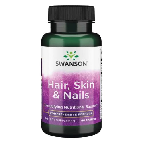 Swanson Hair, Skin & Nails 60 tabletta Haj, bőr, köröm komplex