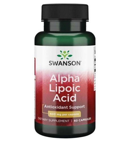 Swanson ALPHA LIPOIC ACID (Liponsav) 600 mg 60 kapszula