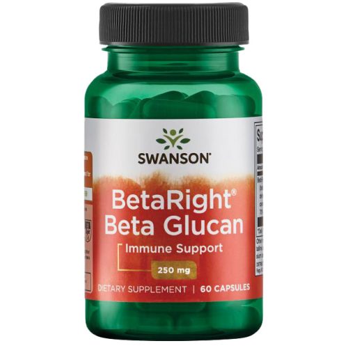 Swanson Beta Glucan 250mg 60 kapszula