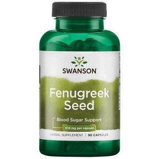 Swanson Fenugreek Seed (Görögszénamag) 610mg 60 kapszula
