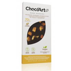 Chocoartz édes mangós étcsokoládé kókuszvirágcukorral 80 g